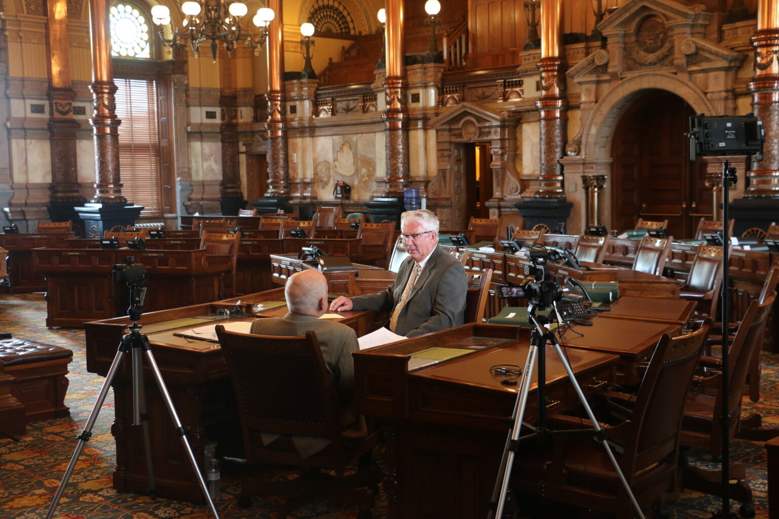 Interview of Fred Kerr by Burdett Loomis, March 30, 2015 Kansas Oral